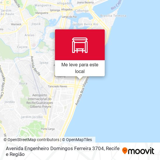 Avenida Engenheiro Domingos Ferreira 3704 mapa