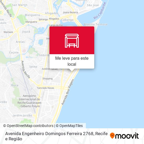 Avenida Engenheiro Domingos Ferreira 2768 mapa