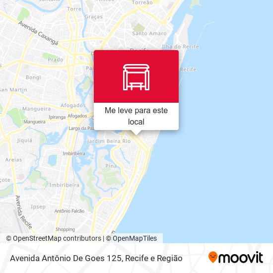 Avenida Antônio De Goes 125 mapa