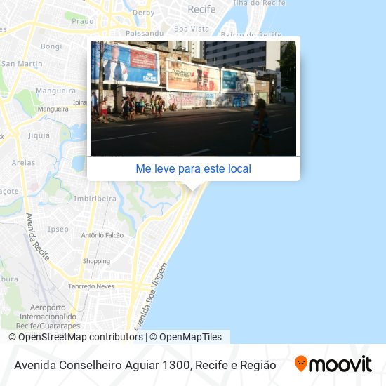 Avenida Conselheiro Aguiar 1300 mapa