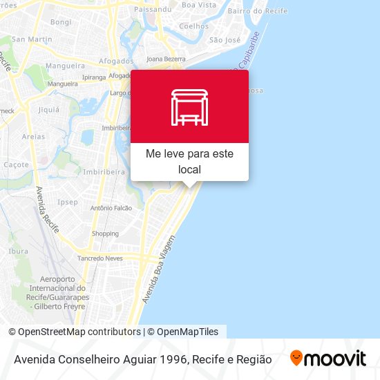 Avenida Conselheiro Aguiar 1996 mapa