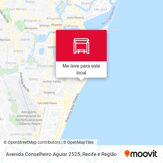 Avenida Conselheiro Aguiar 2525 mapa