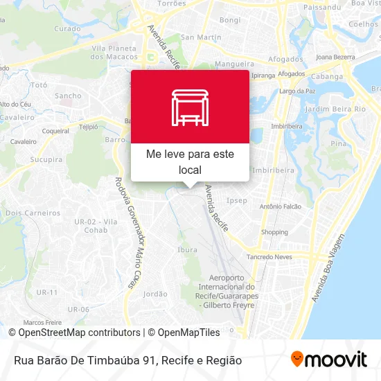 Rua Barão De Timbaúba 91 mapa