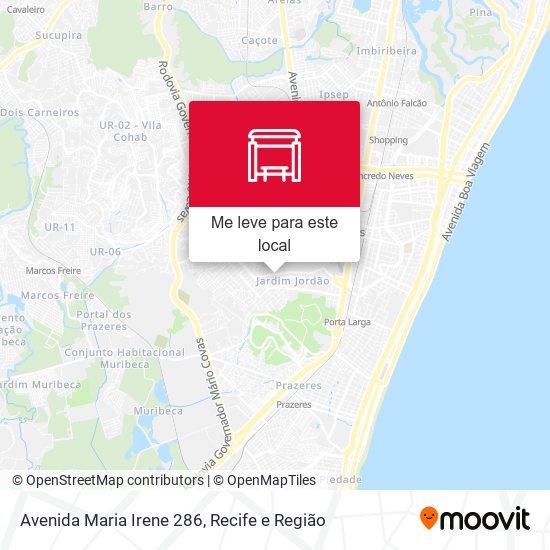 Avenida Maria Irene 286 mapa