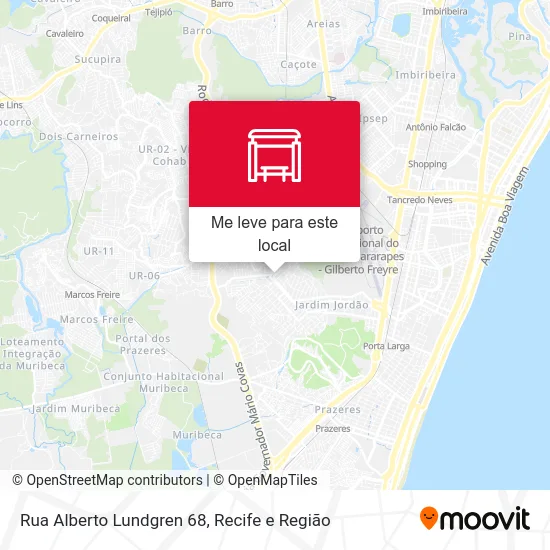 Rua Alberto Lundgren 68 mapa