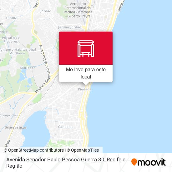 Avenida Senador Paulo Pessoa Guerra 30 mapa