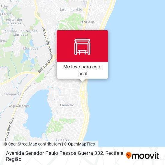 Avenida Senador Paulo Pessoa Guerra 332 mapa