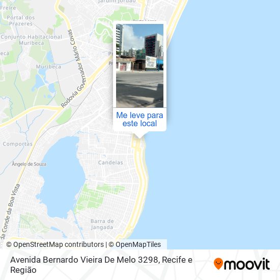 Avenida Bernardo Vieira De Melo 3298 mapa