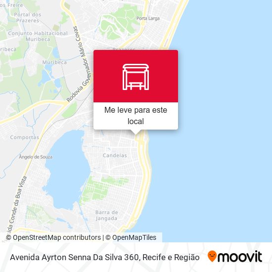Avenida Ayrton Senna Da Silva 360 mapa