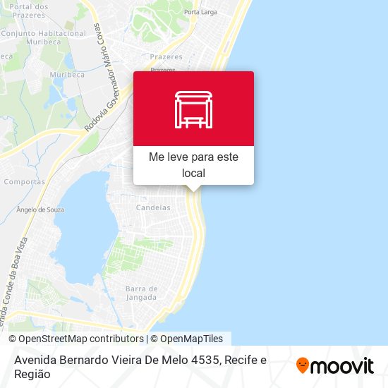 Avenida Bernardo Vieira De Melo 4535 mapa
