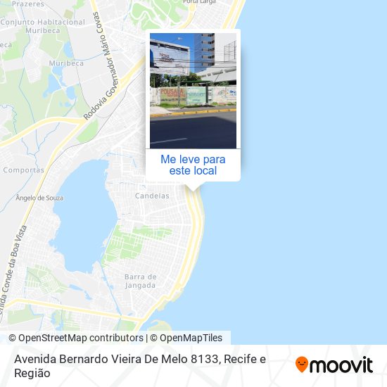 Avenida Bernardo Vieira De Melo 8133 mapa