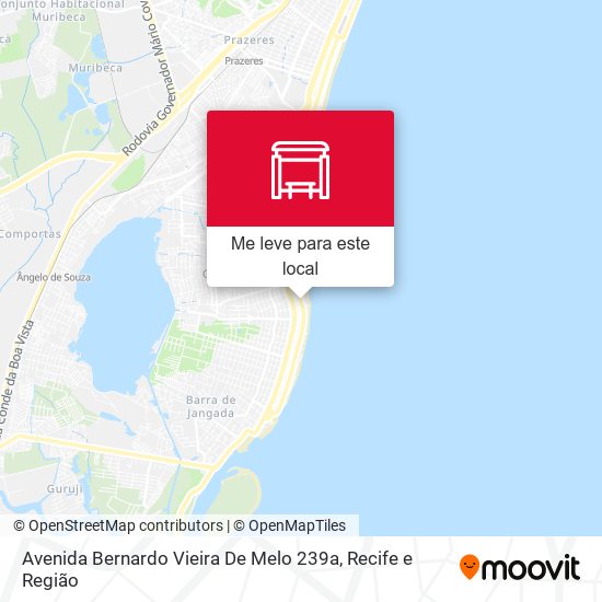 Avenida Bernardo Vieira De Melo 239a mapa