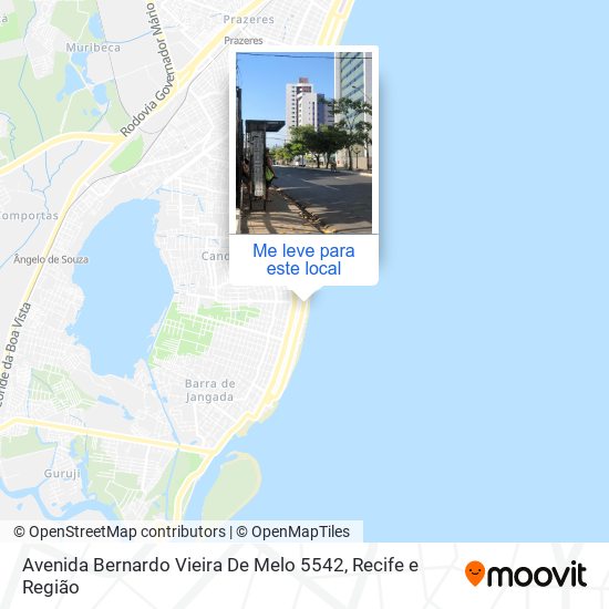 Avenida Bernardo Vieira De Melo 5542 mapa