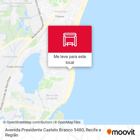 Avenida Presidente Castelo Branco 5480 mapa