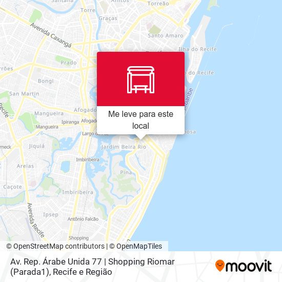 Av. Rep. Árabe Unida 77 | Shopping Riomar (Parada1) mapa