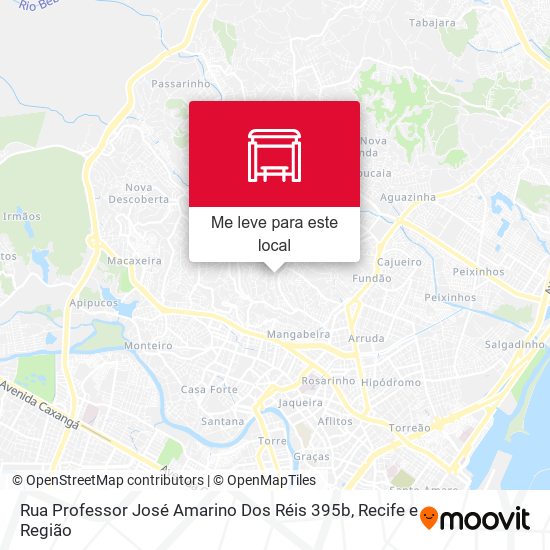 Rua Professor José Amarino Dos Réis 395b mapa