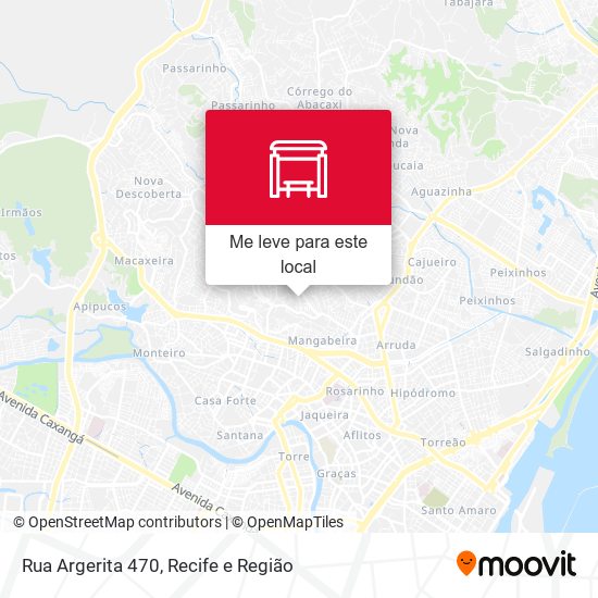 Rua Argerita 470 mapa