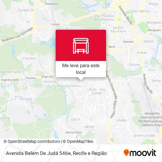 Avenida Belém De Judá 546e mapa