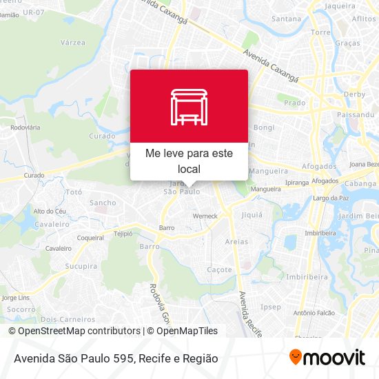 Avenida São Paulo 595 mapa