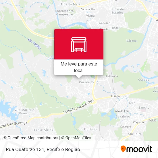 Rua Quatorze 131 mapa