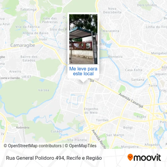 Rua General Polidoro 494 mapa