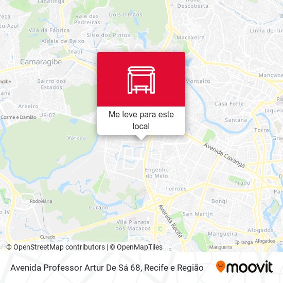 Avenida Professor Artur De Sá 68 mapa