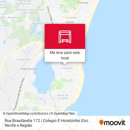 Rua Brasilândia 172 | Colegio E Hotelzinho Eloí mapa