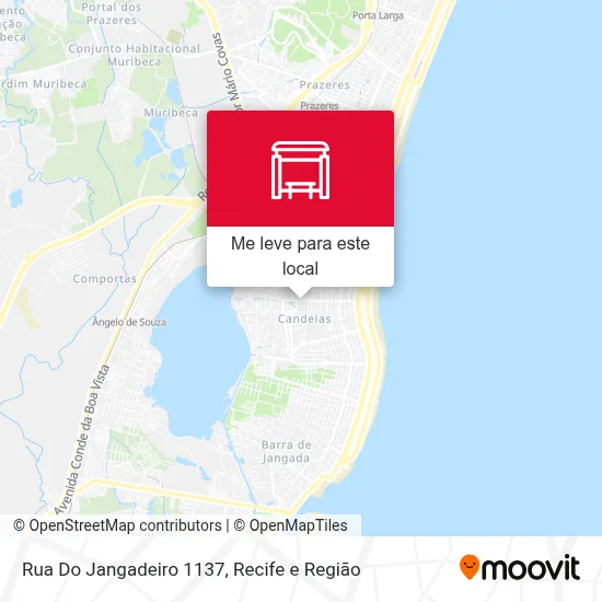 Rua Do Jangadeiro 1137 mapa
