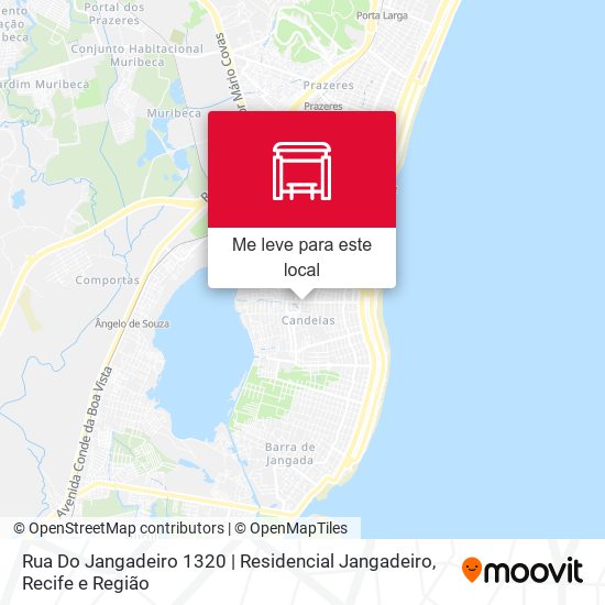 Rua Do Jangadeiro 1320 | Residencial Jangadeiro mapa