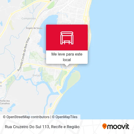 Rua Cruzeiro Do Sul 113 mapa
