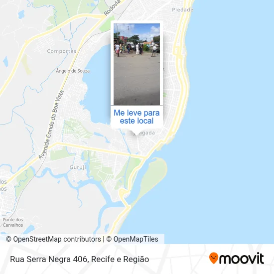 Rua Serra Negra 406 mapa