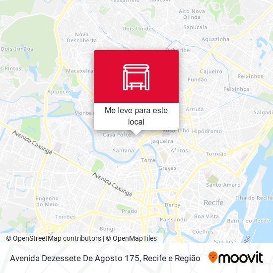 Avenida Dezessete De Agosto 175 mapa