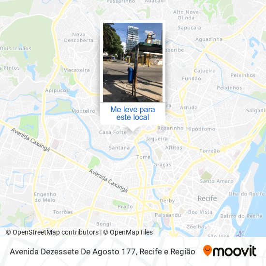 Avenida Dezessete De Agosto 177 mapa