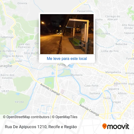 Rua De Apipucos 1210 mapa