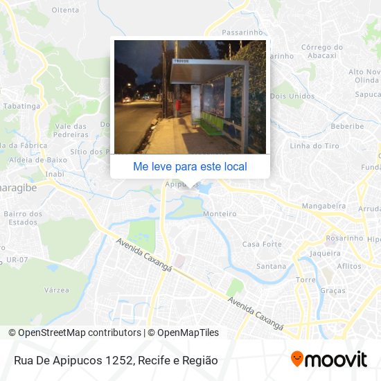 Rua De Apipucos 1252 mapa
