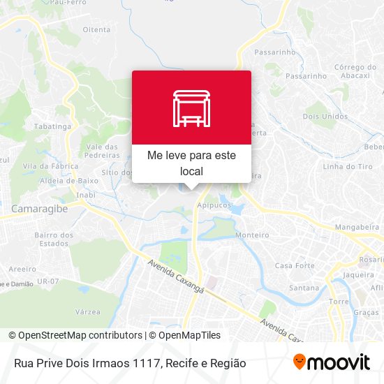 Rua Prive Dois Irmaos 1117 mapa