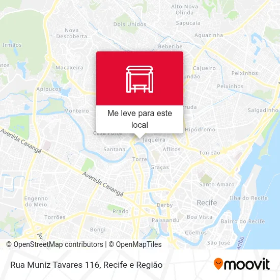 Rua Muniz Tavares 116 mapa