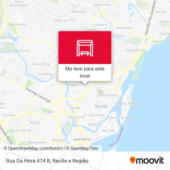 Rua Da Hora 474 B mapa