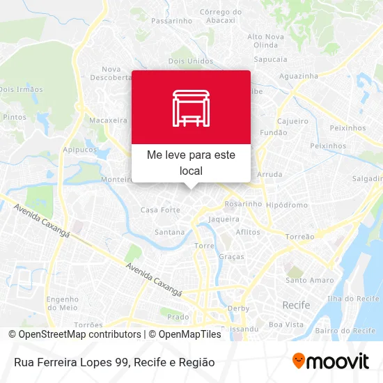 Rua Ferreira Lopes 99 mapa