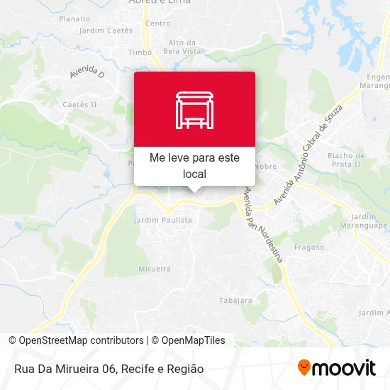 Rua Da Mirueira 06 mapa