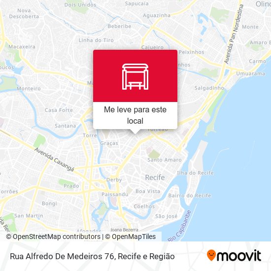 Rua Alfredo De Medeiros 76 mapa