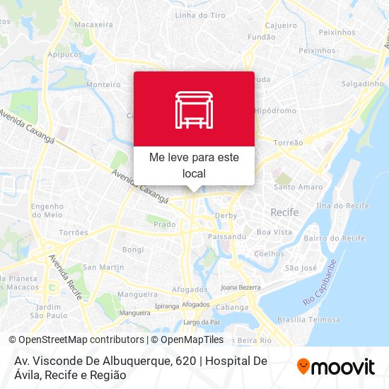 Av. Visconde De Albuquerque, 620 | Hospital De Ávila mapa