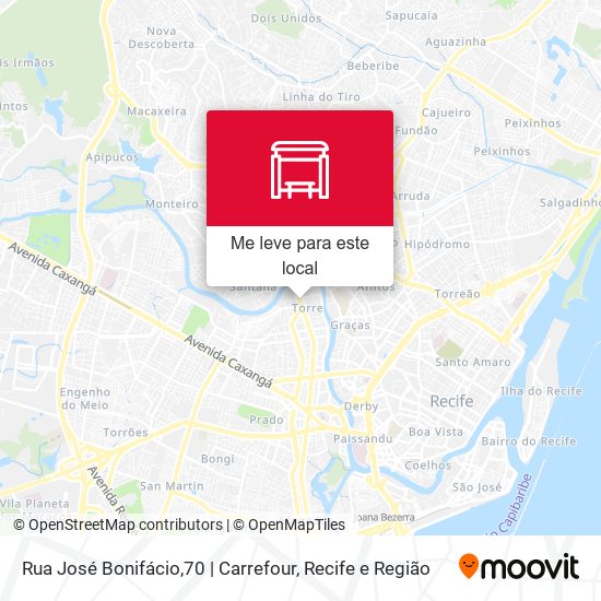 Rua José Bonifácio,70 | Carrefour mapa