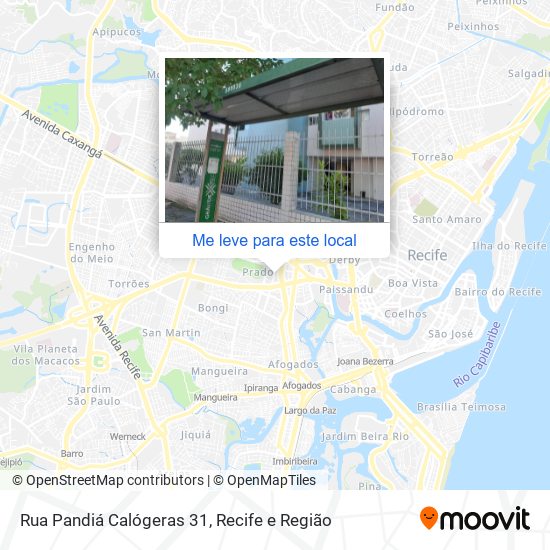 Rua Pandiá Calógeras 31 mapa