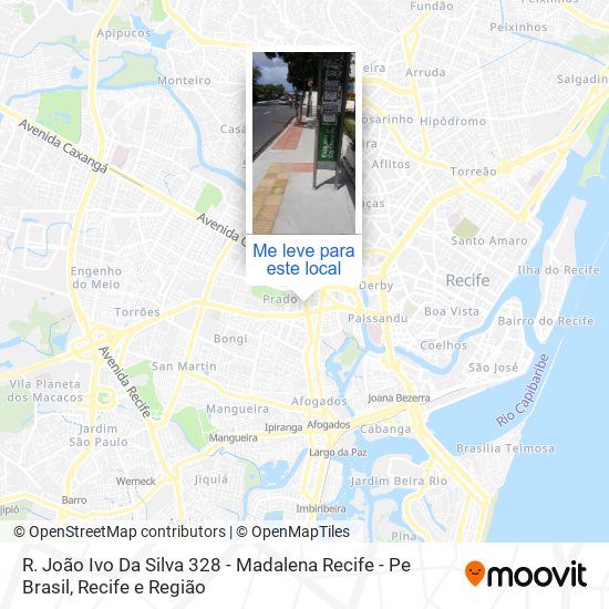 R. João Ivo Da Silva 328 - Madalena Recife - Pe Brasil mapa