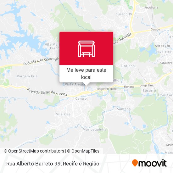 Rua Alberto Barreto 99 mapa
