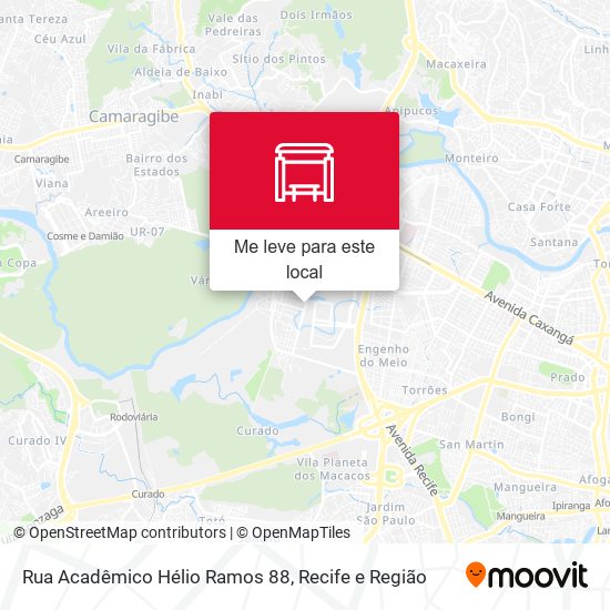 Rua Acadêmico Hélio Ramos 88 mapa