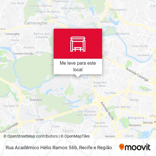 Rua Acadêmico Hélio Ramos 56b mapa