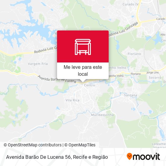 Avenida Barão De Lucena 56 mapa