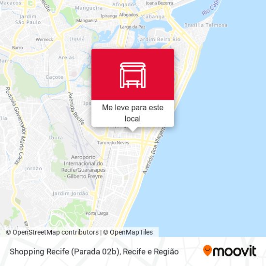 Shopping Recife (Parada 02b) mapa